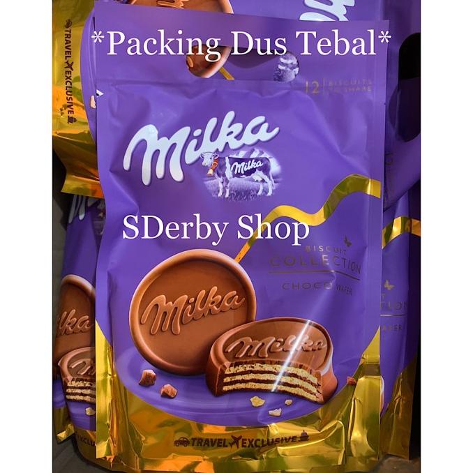 

Milka Biscuit Collection Choco Wafer 12 Biscuits To Share