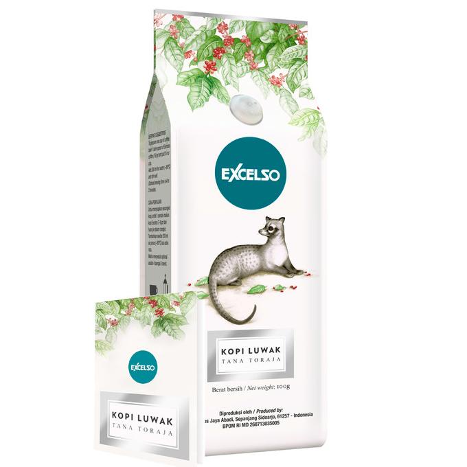 

`````````] EXCELSO LUWAK TANA TORAJA BIJI KOPI 100 GRAM