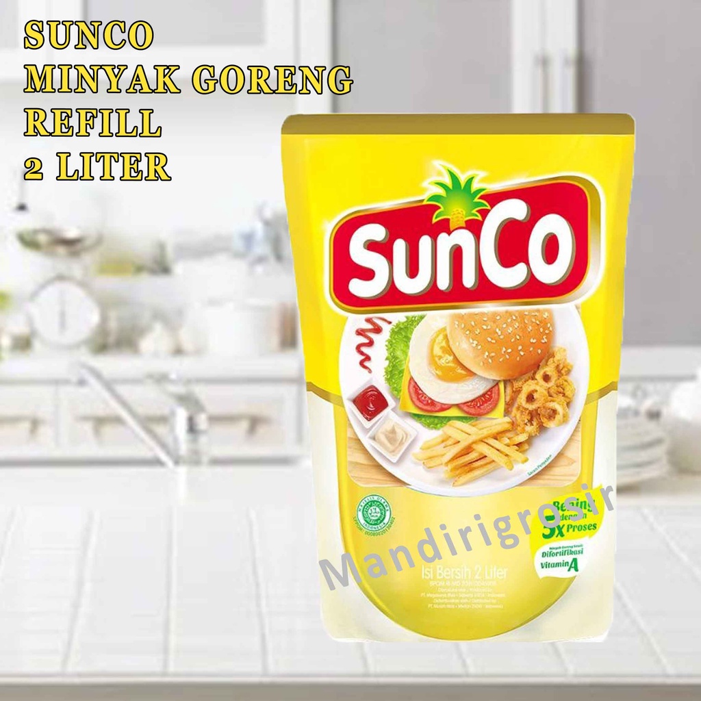 Minyak Goreng Sawit* Sunco Minyak Goreng* Sunco* 2 Liter