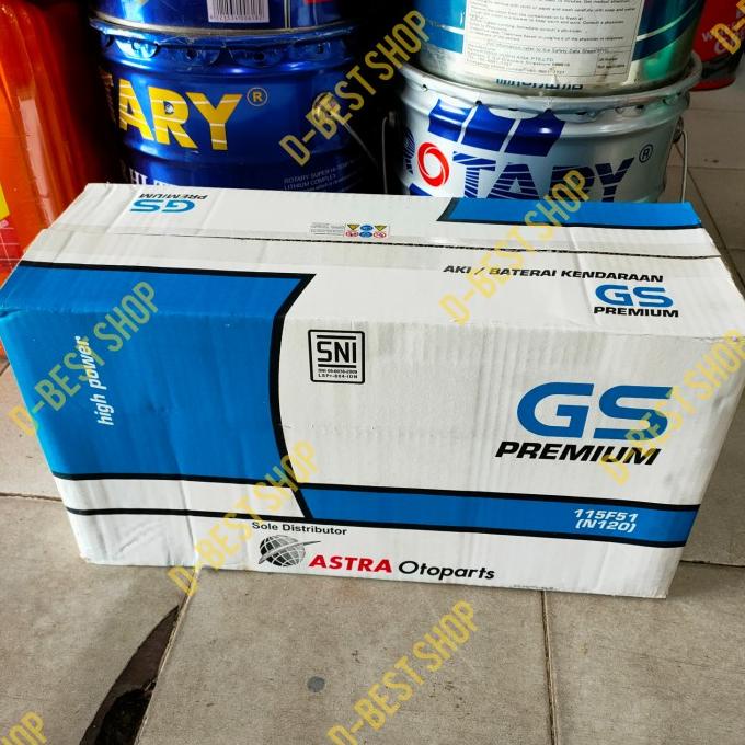 Aki / Accu Basah Gs Astra - N120 Debezzz