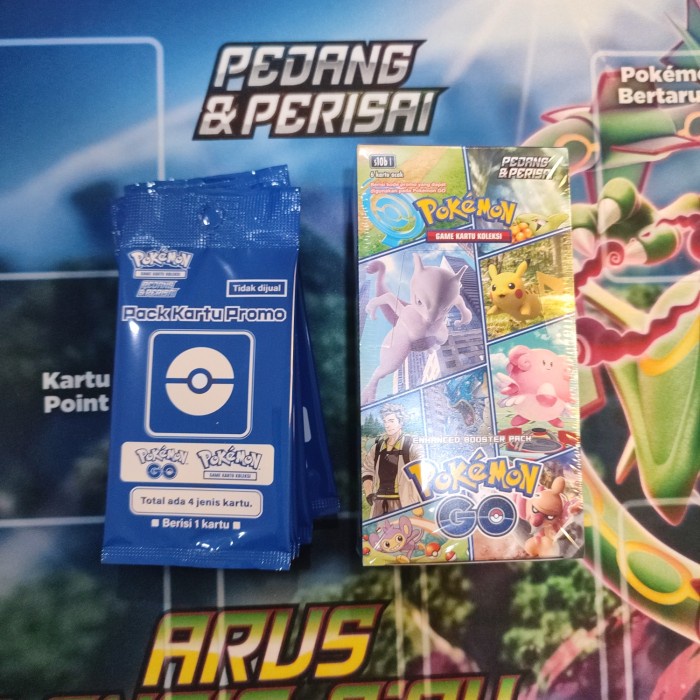 Terlaris Pokemon Tcg Indonesia Go Booster Box Sealed