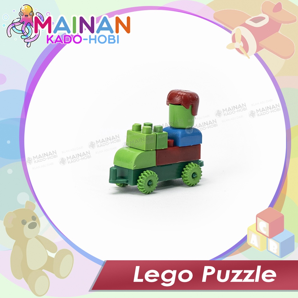 HADIAH KADO MAINAN ANAK PUZZLE BLOCKS LEGOO KARAKTER LUCU