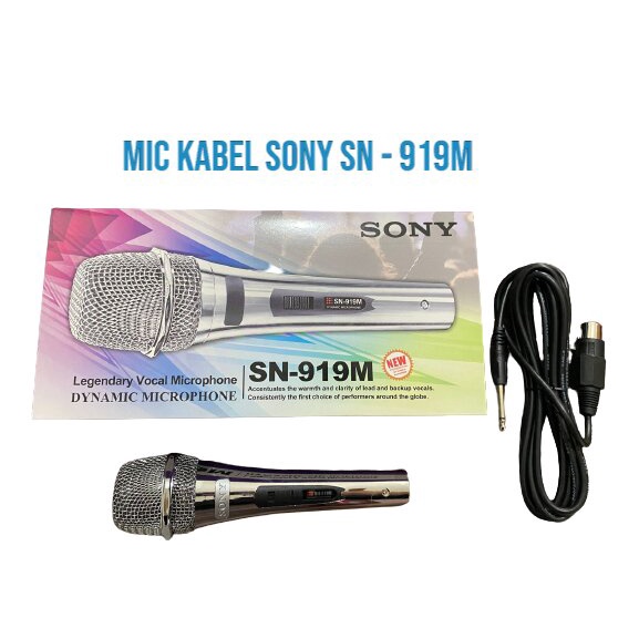 MICROPHONE KABEL MIC KABEL SONY SN-919