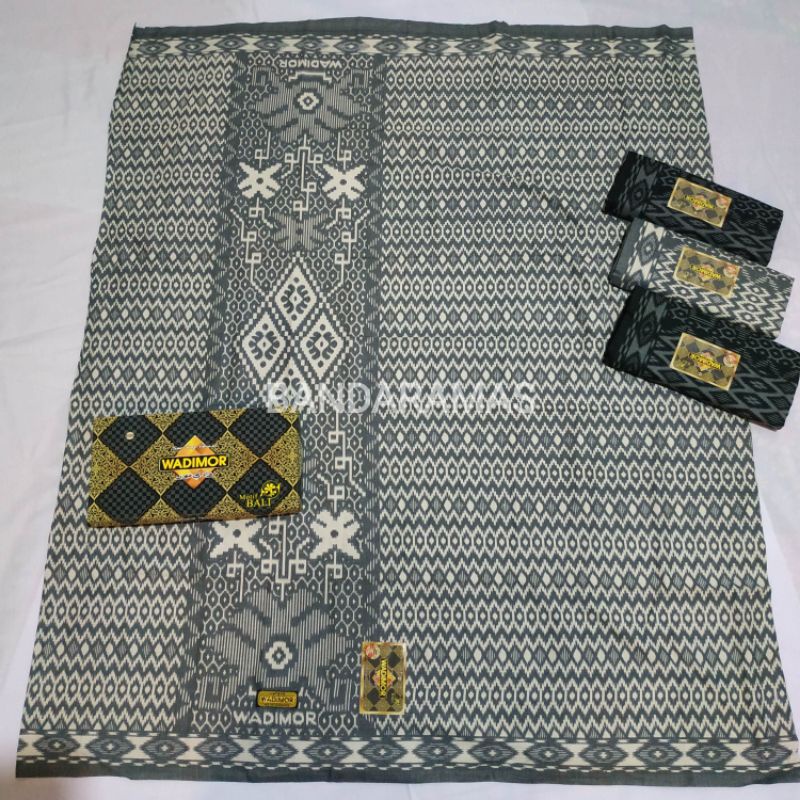 (COD) SARUNG WADIMOR BALI MOTIF BOTOLAN GOYOR TOLDEM ORIGINAL | SARUNG TENUN | SARUNG PRIA DEWASA