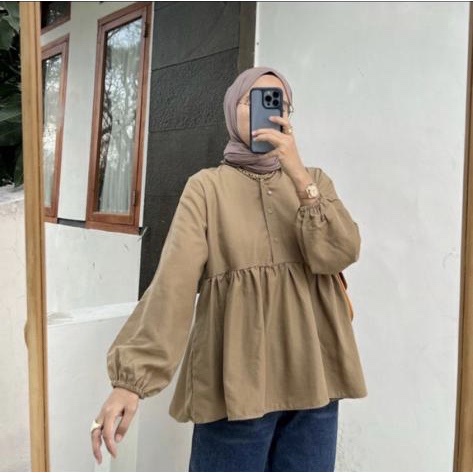 GFS RESTOCK BEST SELLER PEPLUMIA SHAKILA BLOUSE