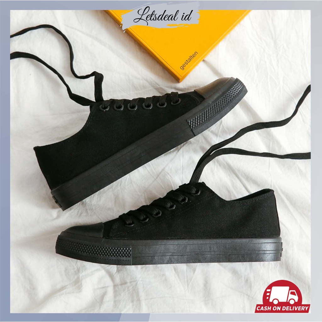 [ Letsdeal.iD ] Sepatu Sekolah Sepatu Kanvas Sepatu Sneakers Import Premium Quality SP 57