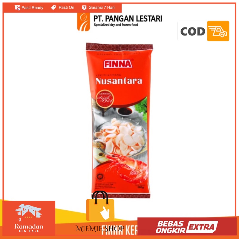 

FINNA KERUPUK UDANG NUSANTARA 380GR