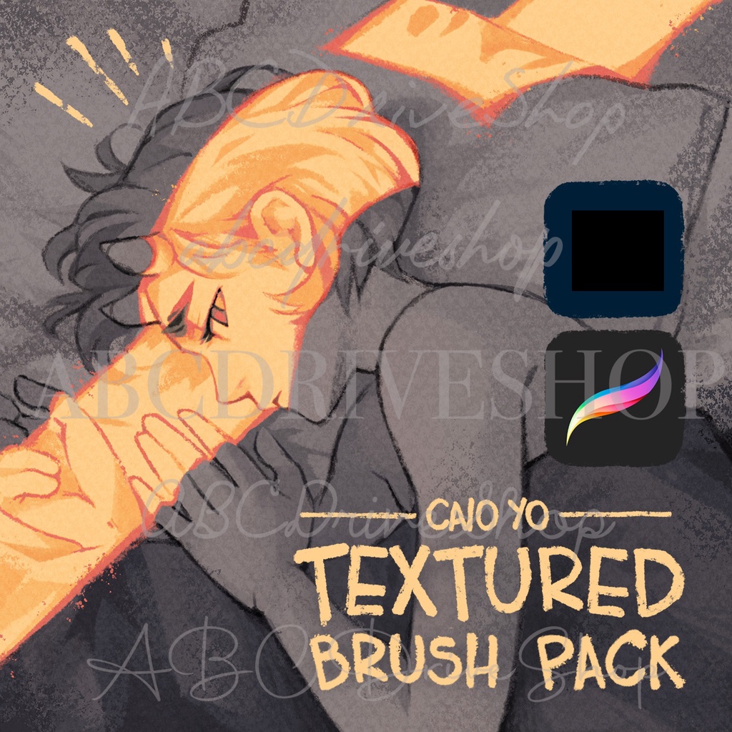 Procreate Brush - Textured Brush Pack