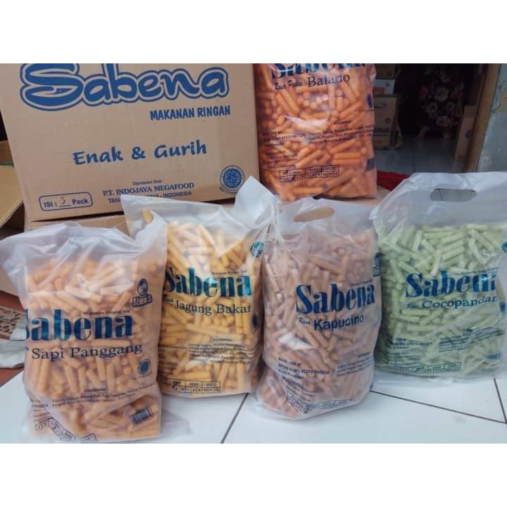 

Snack Stick Sabena 360gr cemilan Snack Makanan Enak