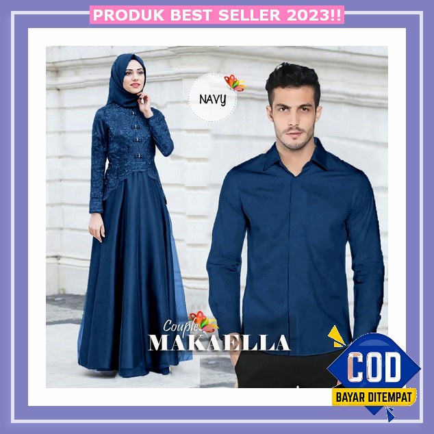 Gamis Couple Keluarga Ilalang Green Sarimbit Rauna Terbaru 2023 Promo Baju Sarimbit Cople Pasangan M