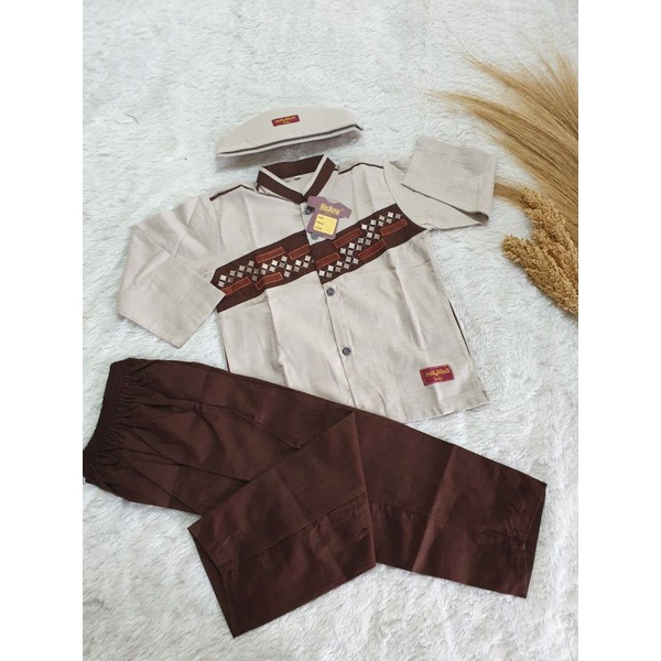 Baju Koko Anak Maulana Katun Sigaret Premium || Baju Koko Anak Premium Katun Sigaret Maulana