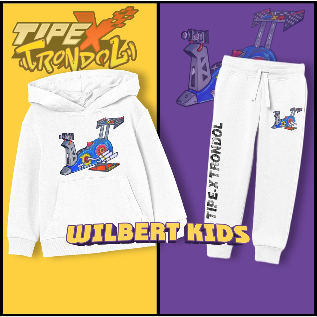 Setelan Anak Tipe X Trondol Hoodie Jogger Anak Tipe X Trondol