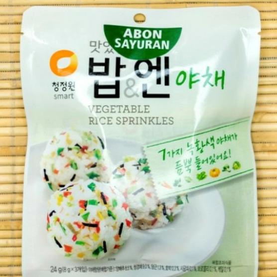 

$$$$] jung jung one vegetable rice sprinkles 24gr/ abon sayuran