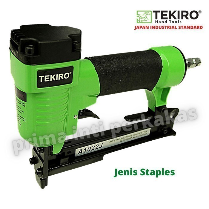 Terlaris Staples Tekiro 1022J Air Nailer Stapler Gun Mesin Staples Angin Paku Tembak