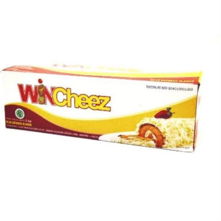 

➴ Keju kraft cheddar Wincheez 2kg HALAL ♢