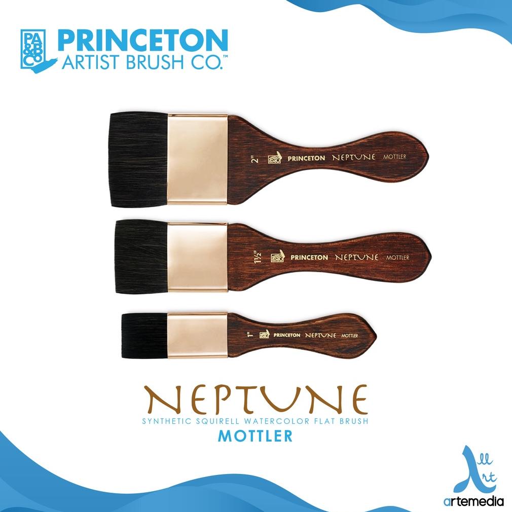 

Kuas Lukis Princeton Neptune 4750M Mottler Synthetic Squirell Watercolor Brush Short Handle