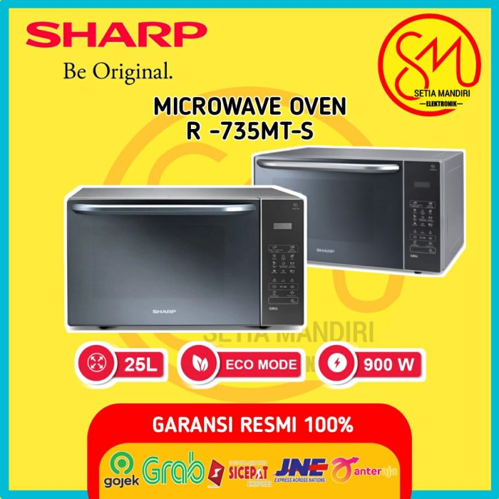 SHARP R735MT Grill Microwave Oven R735-MT R-735MT (K) ORIGINAL