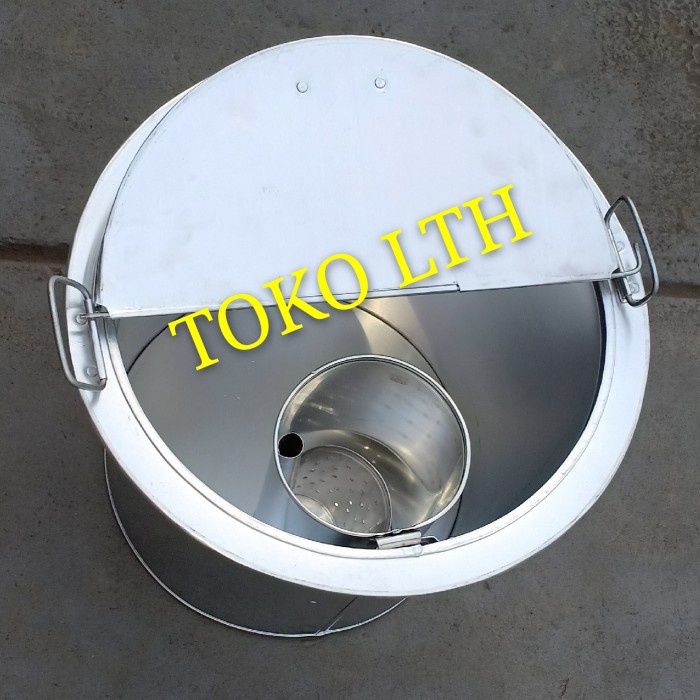 Terlaris Tong Panci Mie Baso Bakso Ayam Sekat 30 32 Cm Alumunium Dandang Buleng