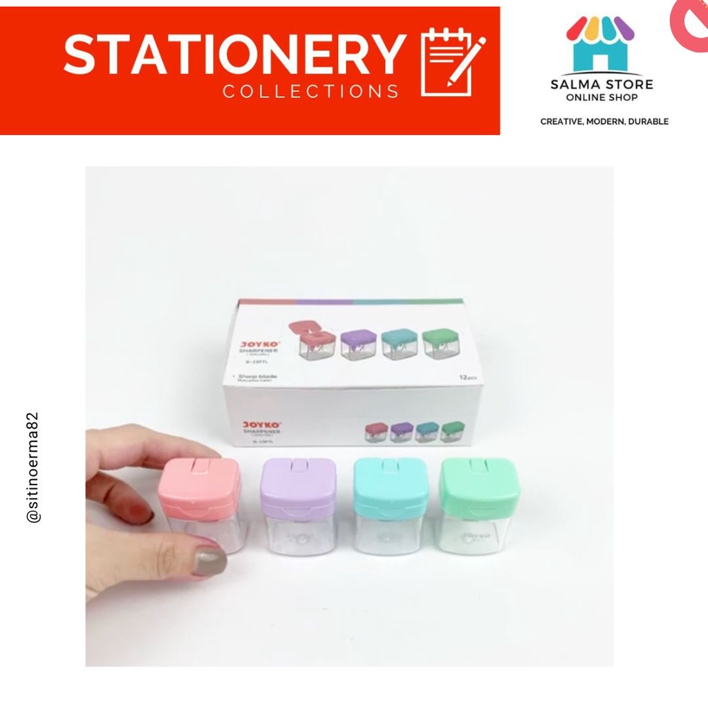 

Rautan / Serutan Pensil / Pencil Sharpener Pastel Joyko B-23PTL