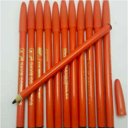 Eyebrow Davis Orange Coklat Pensil