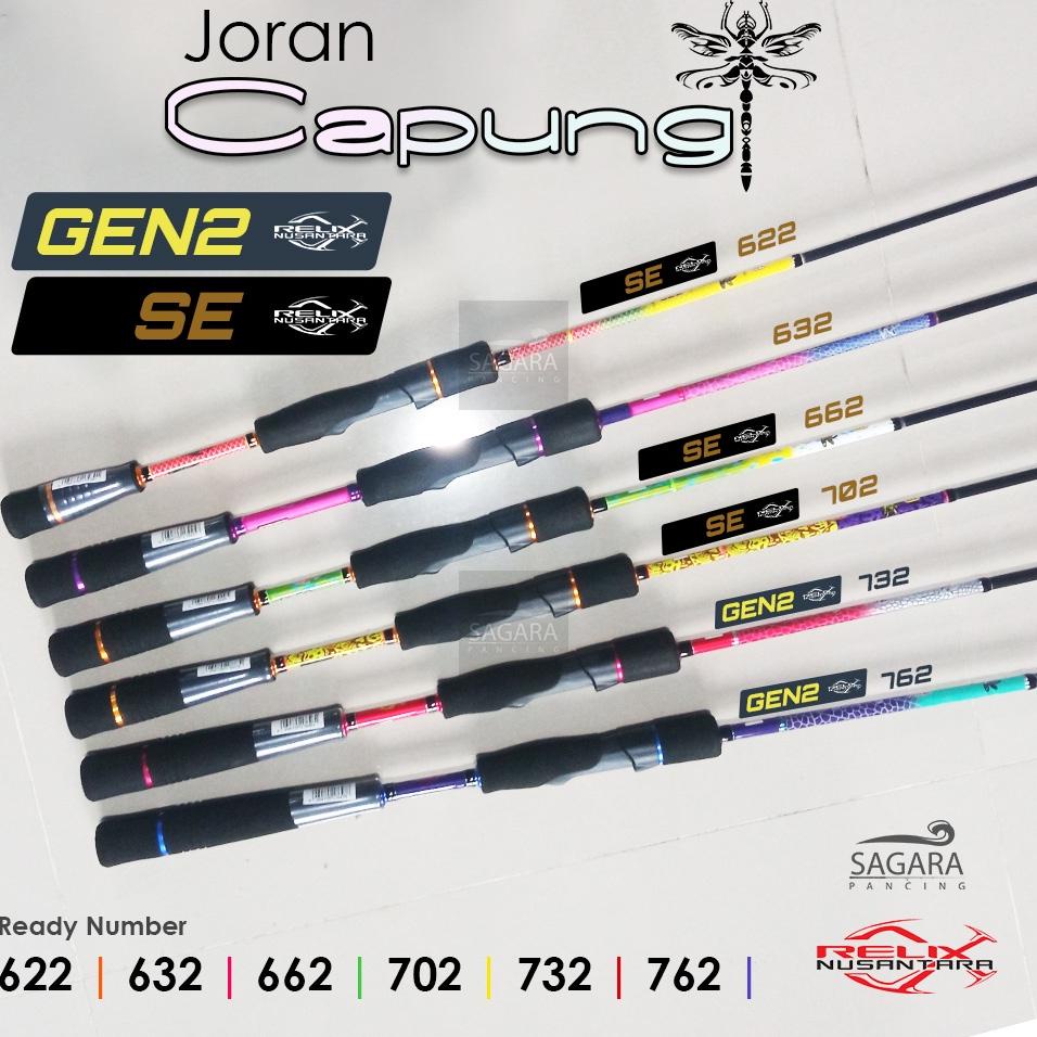 BEST SELLER Joran Capung GEN 2 Capung SE 622 , 662 , 702 , 732 ,  762 Joran UL Joran Relix Nusantara