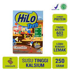 Hilo Teen 250gr Coklat/Vanilla Caramel/Yoghurt Banana