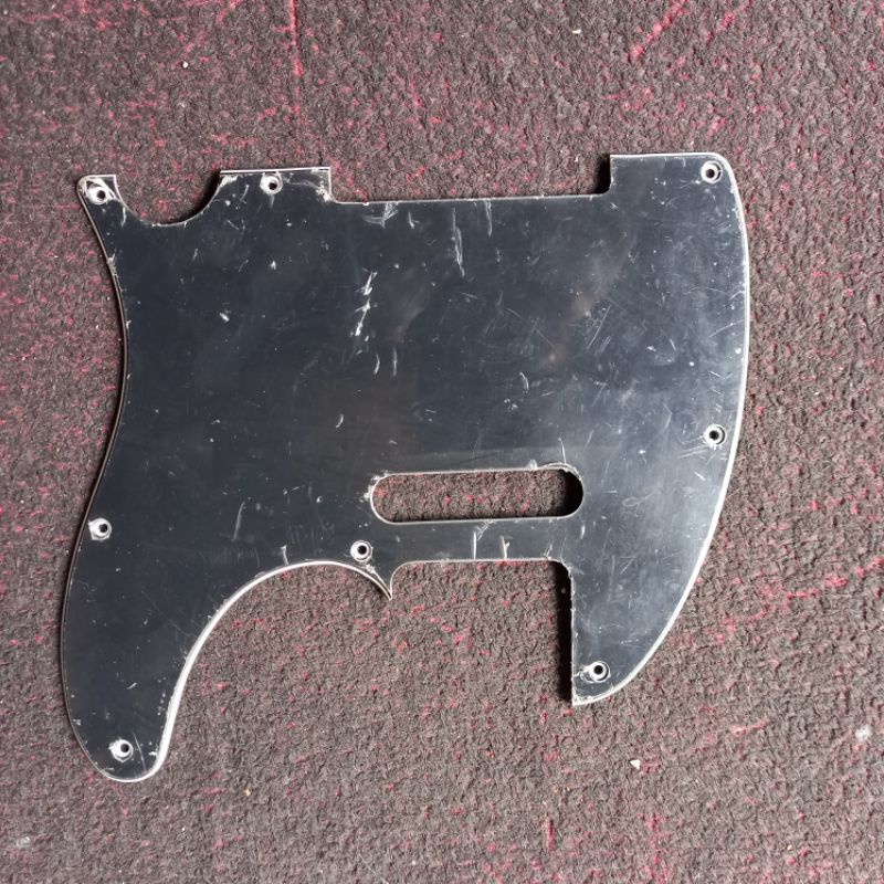 Pickguard Fender telecaster Black 3 ply