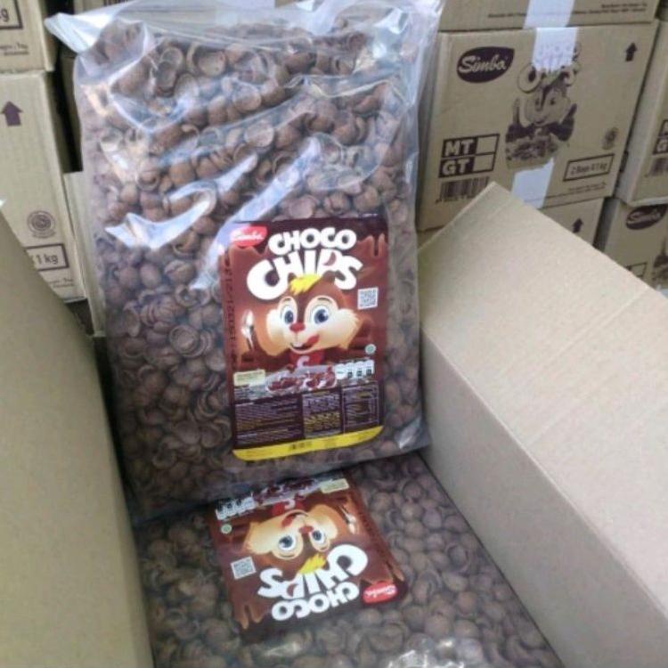 

3.3 TEN Simba Choco Chips 2 kg 1dus 1dus Simba sereal Serba Murah