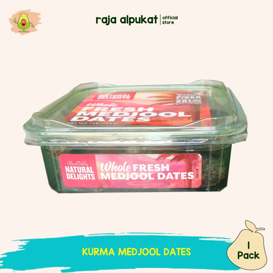 

NATURAL DELIGHTS MEDJOOL DATES FRUITS | BUAH KURMA MEDJOL USA ORGANIC