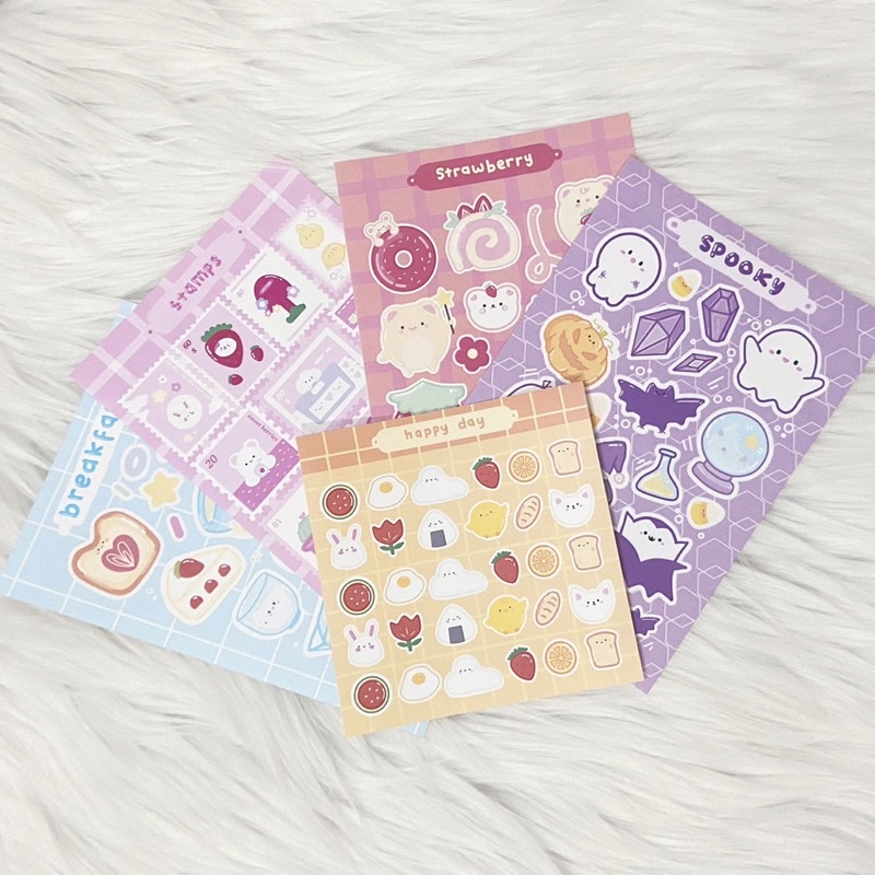 

Sticker sheets aesthetic - A6 - Cute Sticker