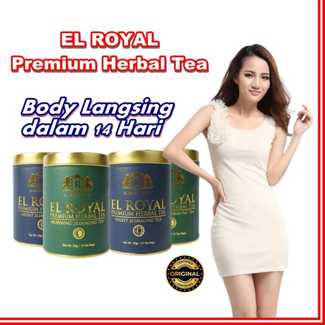 

3.3 SPESIAL El Royal Premium Herbal Tea Teh Herbal Pelangsing Untuk Kesehatan Siang Malam 1 Paket .,.,.,.,