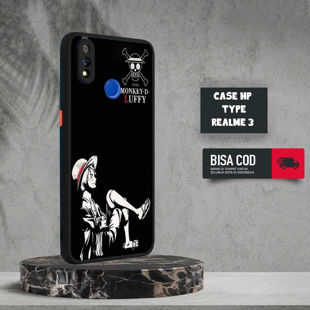 CASE REALME 3 MOTIF [ANIME OP] TERLARIS CASING REALME 3 BARU DOVE MATTE FUZE SOFTCASE REALME 3 SOFTC