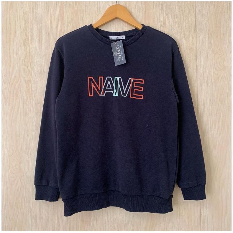K89/NIX/crewneck motif/crewneck modis/kaos murah/crewneck branded/sweatshirt kekinian