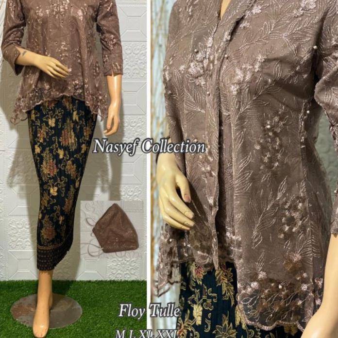 12.12 sale Kebaya Modern Wisuda Kekinian ~ Kebaya Floy Brukat Wisuda ~ Kebaya Bali ~ Kebaya wanita R