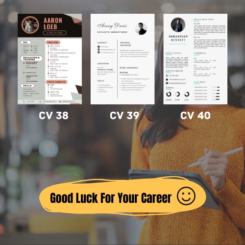 Pembuatan CV | Desain CV / Design CV dan Lamaran Kerja - FREE REVISI