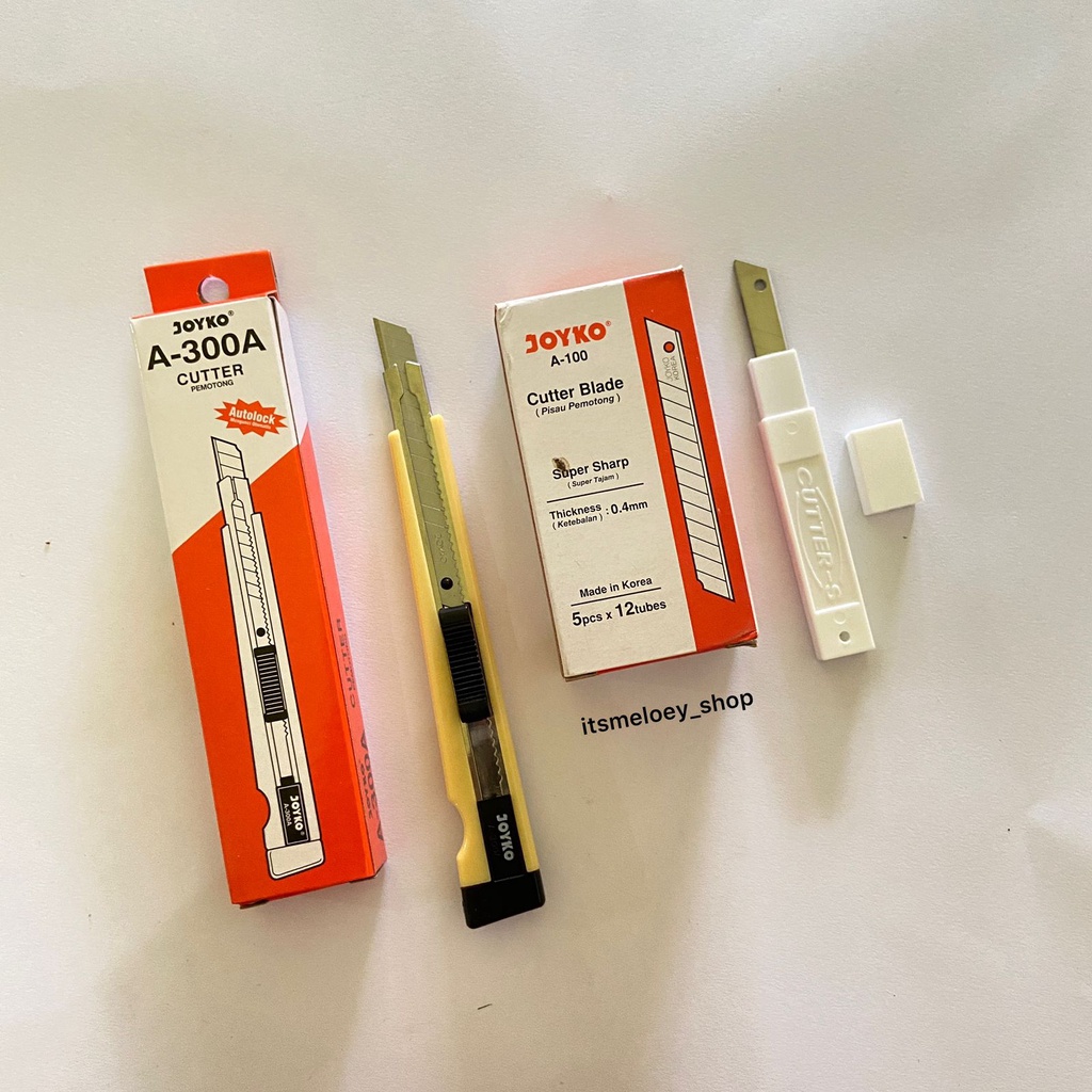 

Cutter Joyko A-300 / Isi Cutter Joyko A-100 / Refill Cutter Joyko A-100