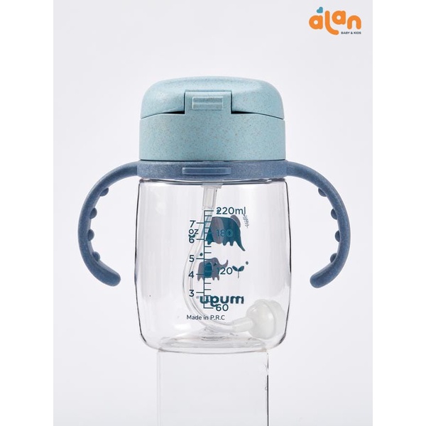 Mugu Straw Tritan Traning Bottle 220ml / 350ml - Botol Minum Anak
