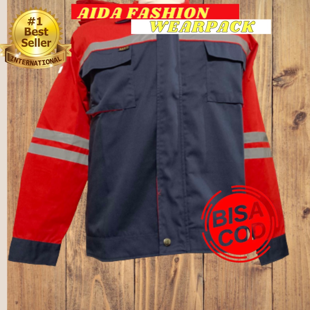 MODEL SEMI JAKET Wearpack Safety Pekerja