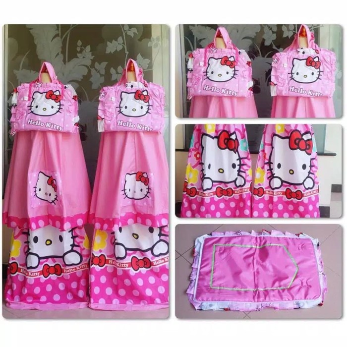 MUKENA ANAK-MUKENA HELLO KITTY-MUKENA BALI-MUKENA ANAK ANAK-KARAKTER