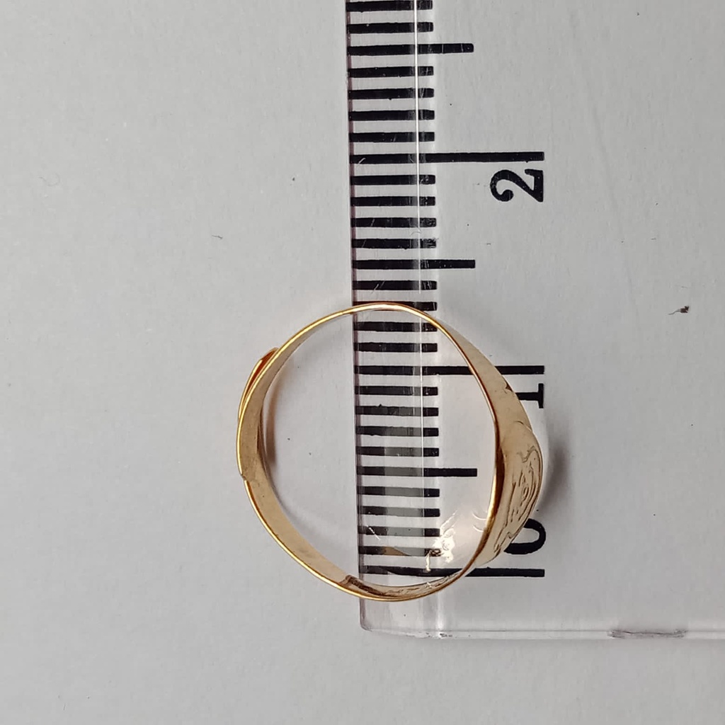 Cincin Anak Emas 17K - 0.55 Gr Kadar 750 - 4414