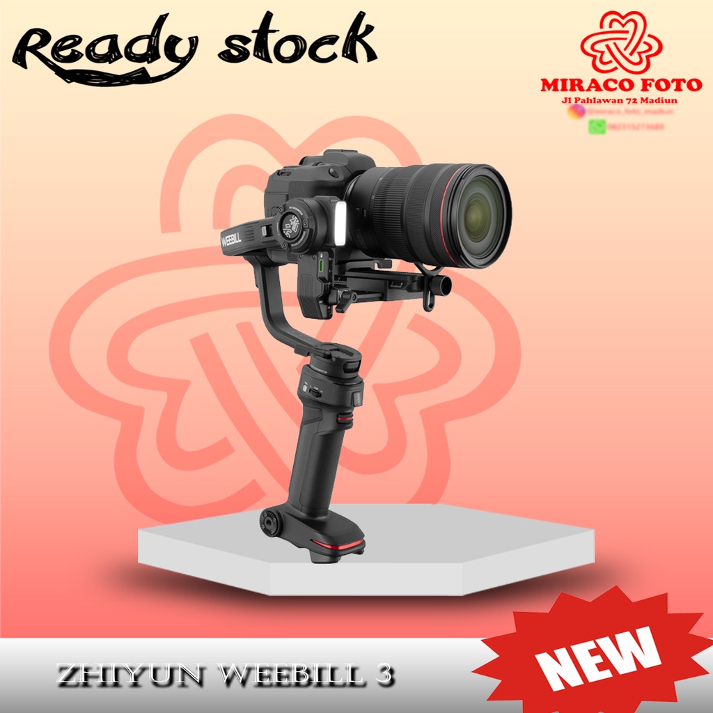 Zhiyun Weebill 3 Kamera Stabilizer Zhiyun dslr