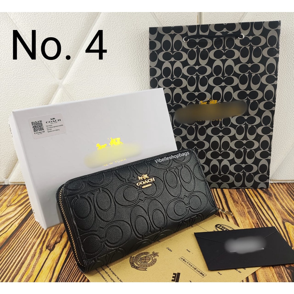 DOMPET PANJANG 1 REST FULL EMBOSS FREEBOX - Dompet 1 Res Super Premium + Box dompet emboss panjang wanita import asli L2 0513