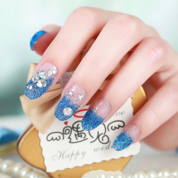 MSY Kuku Palsu 24/pcs set Fashion Wedding staying/Fake Nail Design Wedding/Kuku Palsu Pengantin