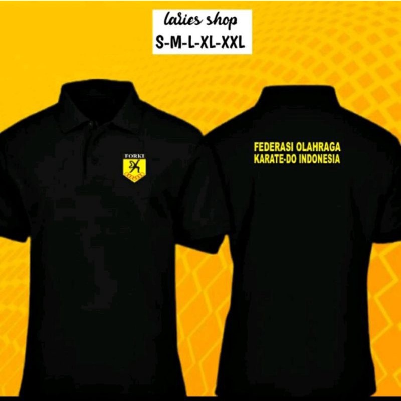 BAJU POLO FORKI FEDERASI OLAHRAGA KARATE DO INDONESIA
