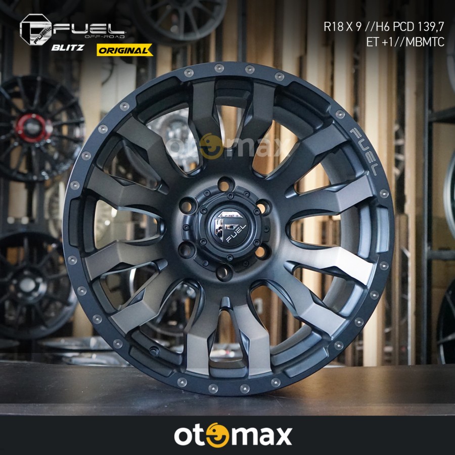 Velg Mobil Fuel Blitz Original Ring 18 ET1 MBMTC