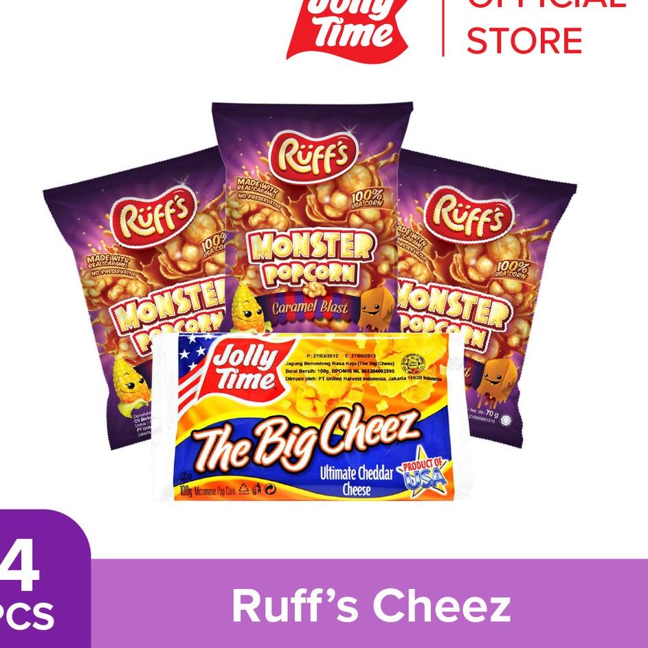 

❁ Paket Ruff's Cheez Popcorn ➸