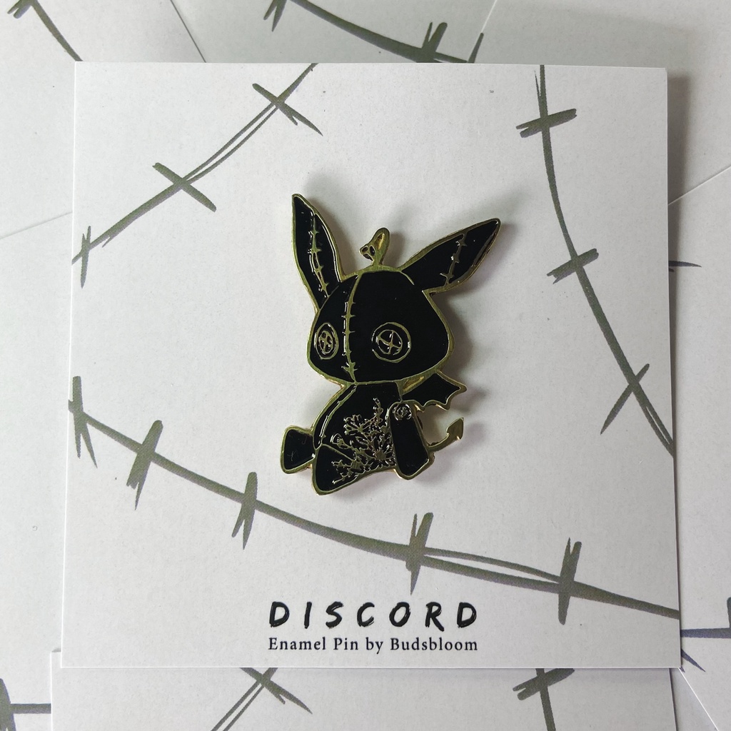 BUDSBLOOM Harmony & Discord - Discord Enamel Pin