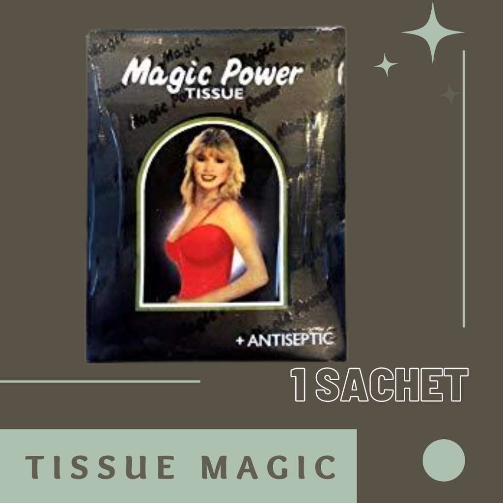TISSUE MAGIC [BUKAN] VITMEN OBAT HERBAL KUAT STAMINA PRIA KEMASAN EKONOMIS BPOM ORIGINAL