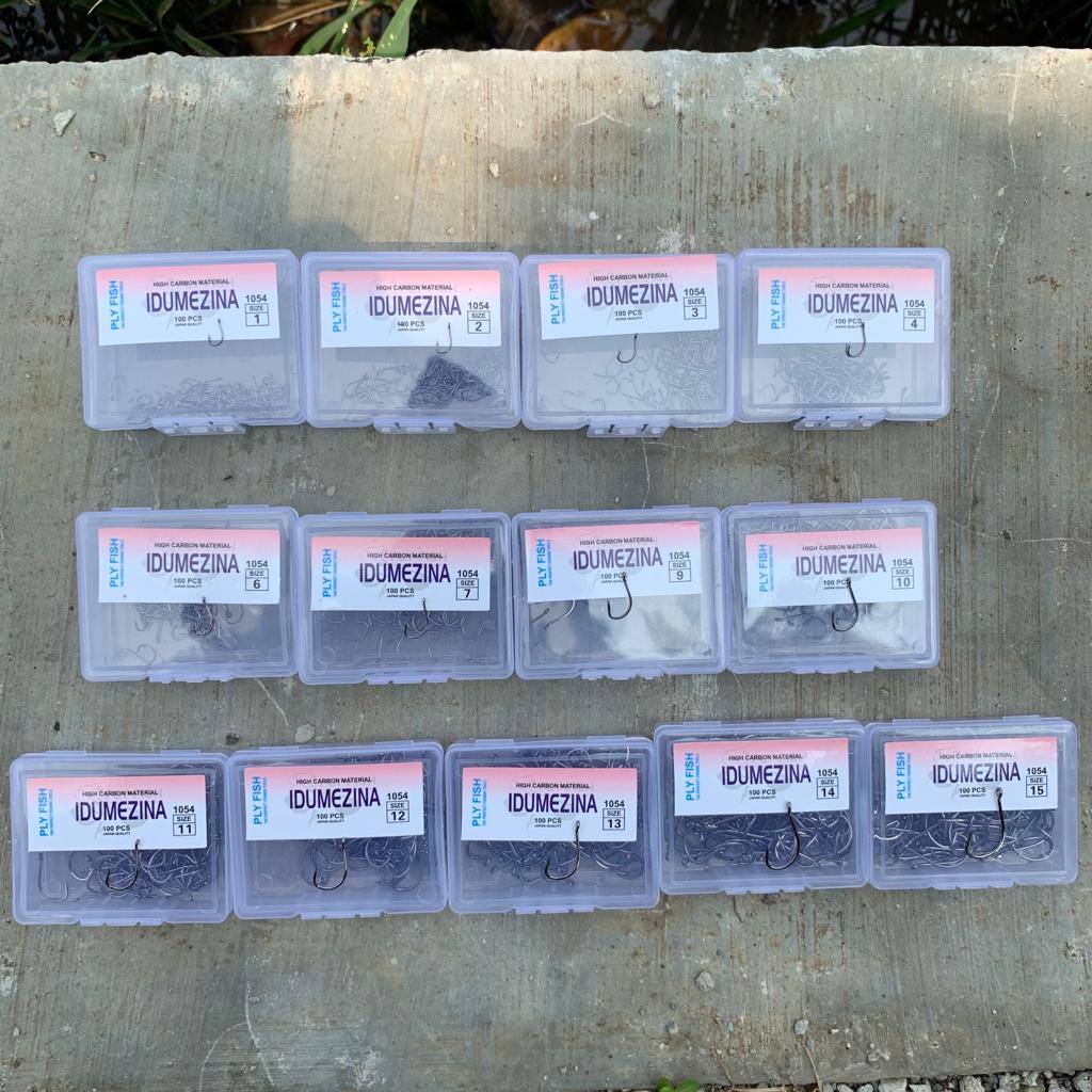 Kail Tajam Idumezina 1054 Ply Fish isi 100 pcs Ukuran Kecil