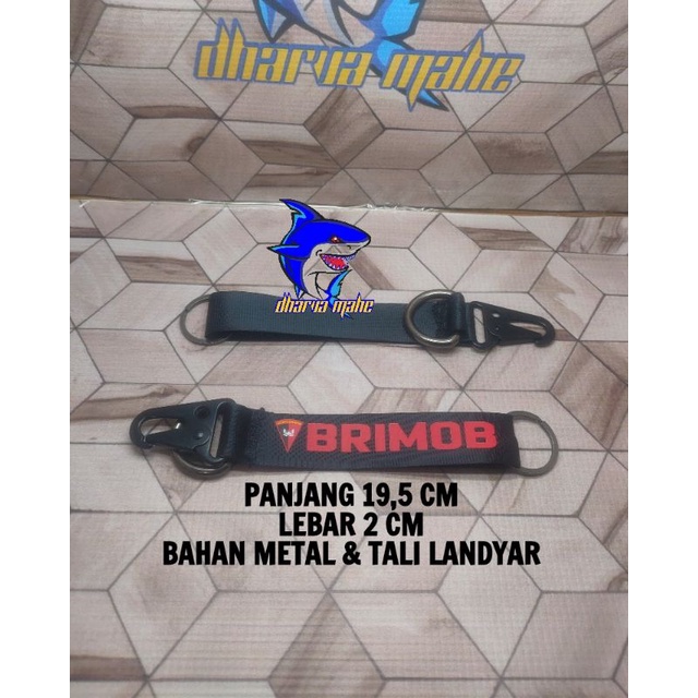 BRIMOB, BRIGADE MOBILE, GANTUNGAN KUNCI BRIMOB, GANTUNGAN TAS, DOGCLIP, KEYCHAIN, GANTUNGAN KUNCI PO